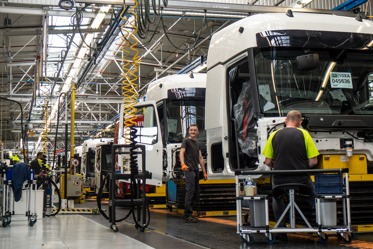 Renault Trucks fabrikken i Blainville-sur-Orne