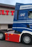 Renault T-High pusher til Vognmandsfirmaet Carsten Holm Jensen.