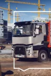 Renault Trucks C on a building site 