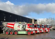 IBF Beton kører Renault Trucks E-Tech C 8x4*4 Tridem