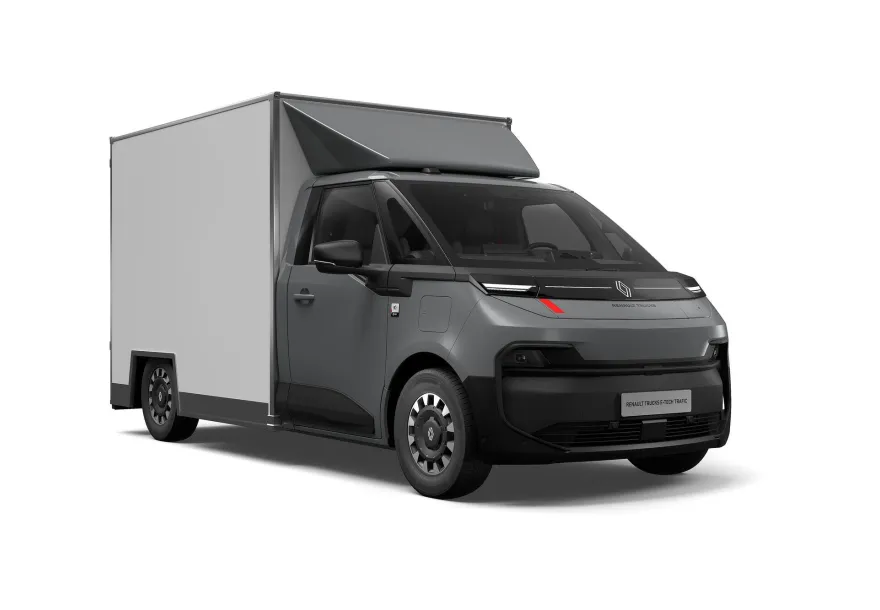 Renault trucks e-tech Trafic, urban grey