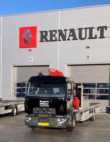 Bryggens Stilladser har modtaget to Renault Trucks D 