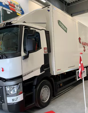 Hartman Logistiks nye T-serie fra Renault Trucks