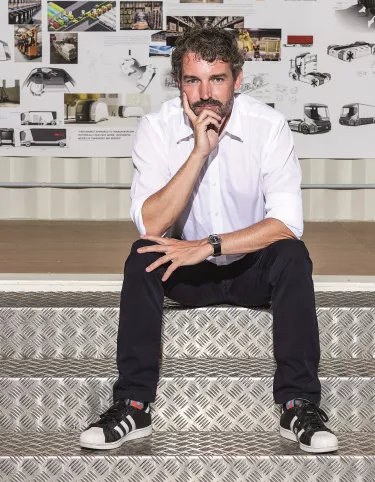 Paul Daintree, designdirektør hos Renault Trucks