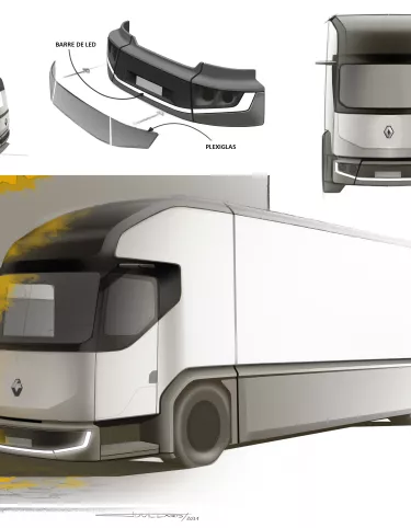 GEOGIS og Renault Trucks samarbejder om ny el lastbil