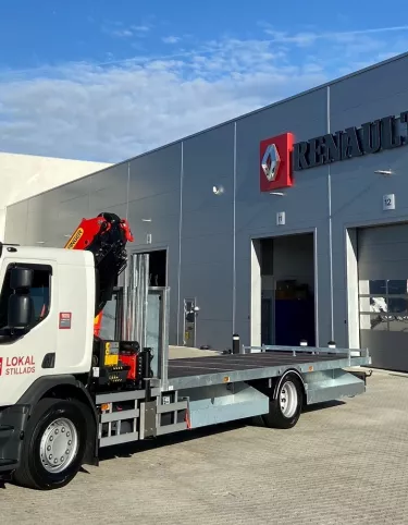 D Wide fre Renault Trucks til Lokalstillads ApS