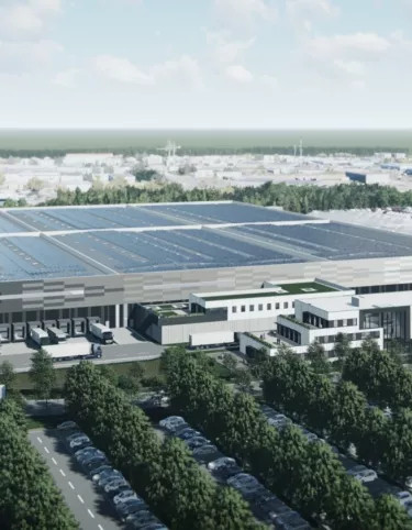 Renault Trucks distributionscenter i Lyon