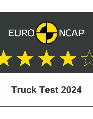 4 stjerner til Renault Trucks i EuroNCAP sikkerhedstest