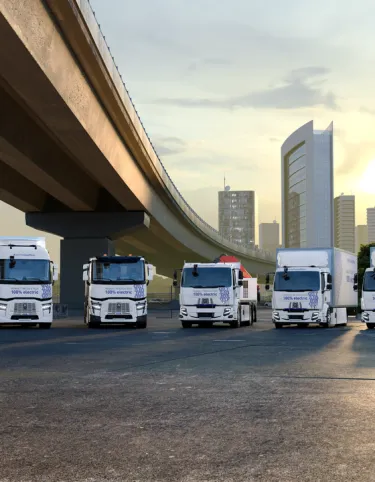 Hele det elektriske modelprogram fra Renault Trucks